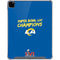 NFL Super Bowl LVI Champions Rams iPad Pro 12.9in (2020) Clear Case