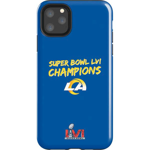 NFL Super Bowl LVI Champions Rams iPhone 11 Pro Max Impact Case