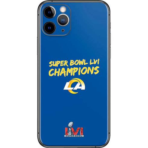NFL Super Bowl LVI Champions Rams iPhone 11 Pro Skin