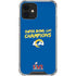 NFL Super Bowl LVI Champions Rams iPhone 12 Mini Clear Case