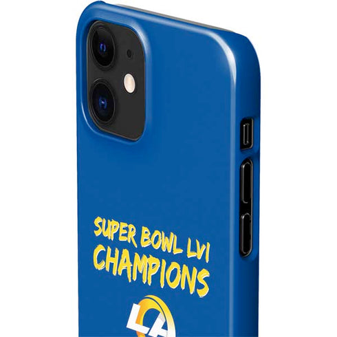 NFL Super Bowl LVI Champions Rams iPhone 12 Mini Lite Case