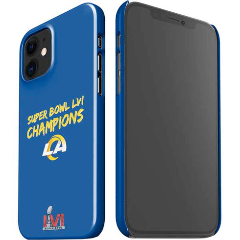NFL Super Bowl LVI Champions Rams iPhone 12 Mini Lite Case
