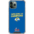 NFL Super Bowl LVI Champions Rams iPhone 12 Pro Clear Case