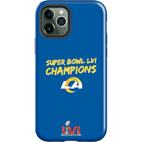 NFL Super Bowl LVI Champions Rams iPhone 12 Pro Impact Case