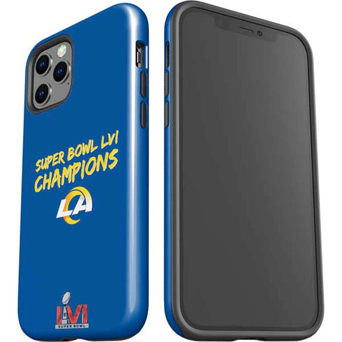 NFL Super Bowl LVI Champions Rams iPhone 12 Pro Impact Case