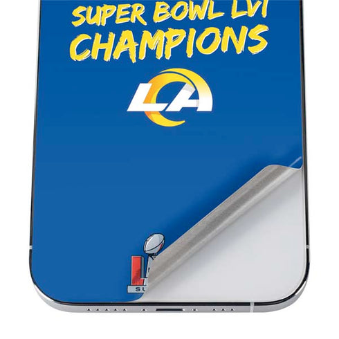 NFL Super Bowl LVI Champions Rams iPhone 12 Pro Max Skin