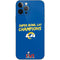NFL Super Bowl LVI Champions Rams iPhone 12 Pro Skin