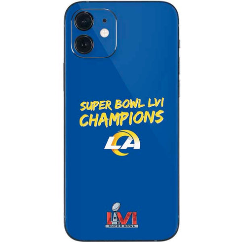 NFL Super Bowl LVI Champions Rams iPhone 12 Skin