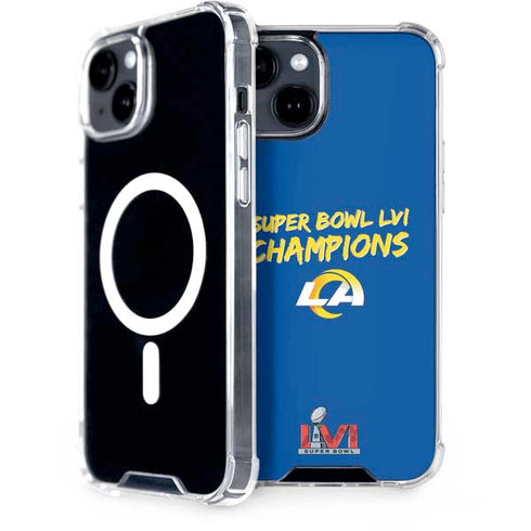 NFL Super Bowl LVI Champions Rams iPhone 13 MagSafe Case