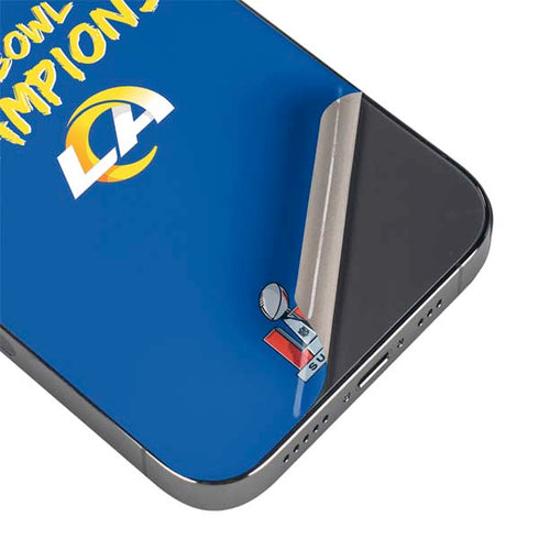NFL Super Bowl LVI Champions Rams iPhone 13 Pro Max Skin