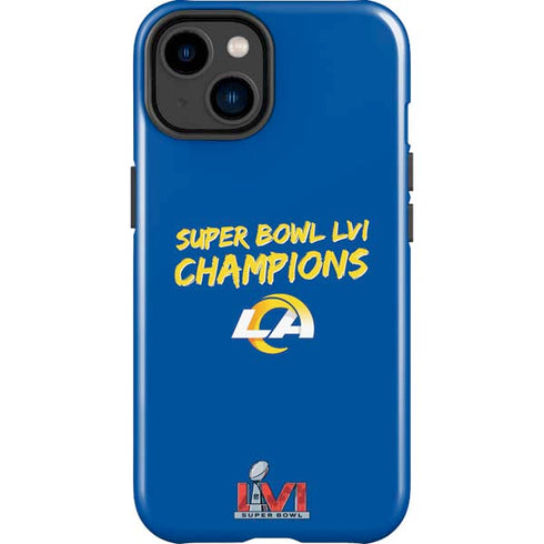 NFL Super Bowl LVI Champions Rams iPhone 15 Plus Impact Case