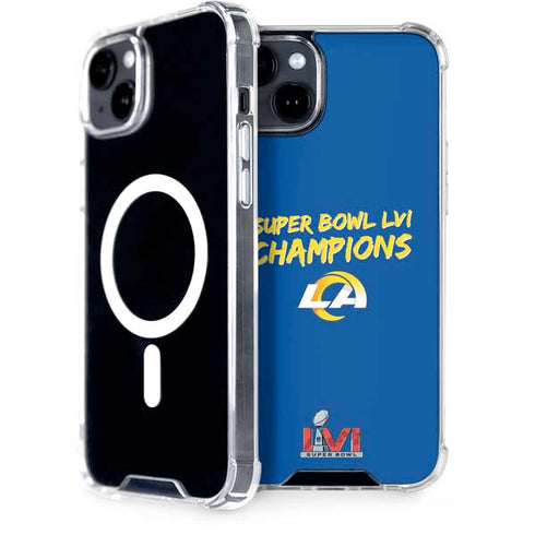 NFL Super Bowl LVI Champions Rams iPhone 14 Plus MagSafe Case