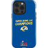 NFL Super Bowl LVI Champions Rams iPhone 14 Pro Impact Case