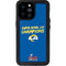 NFL Super Bowl LVI Champions Rams iPhone 14 Pro Max Waterproof Case