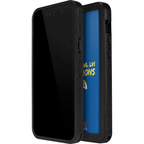 NFL Super Bowl LVI Champions Rams iPhone 14 Pro Max Waterproof Case