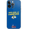 NFL Super Bowl LVI Champions Rams iPhone 14 Pro Skin
