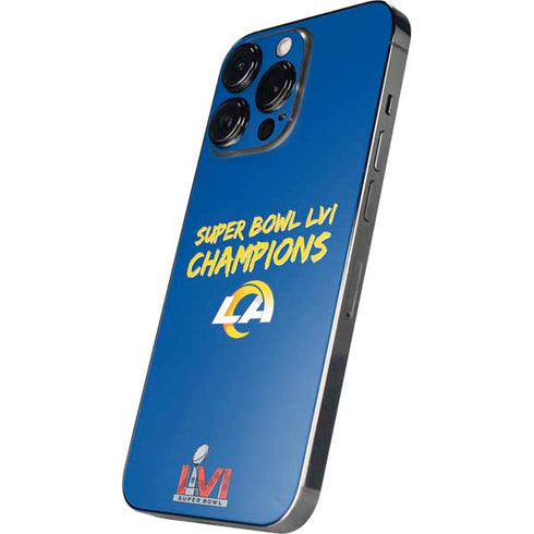 NFL Super Bowl LVI Champions Rams iPhone 14 Pro Skin