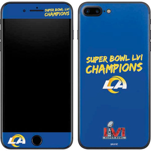 NFL Super Bowl LVI Champions Rams iPhone 8 Plus Skin