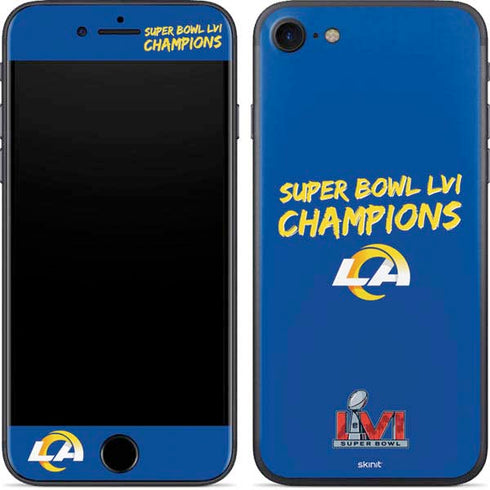 NFL Super Bowl LVI Champions Rams iPhone 8 Skin