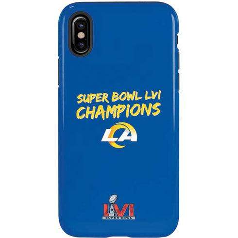 NFL Super Bowl LVI Champions Rams iPhone X Pro Case