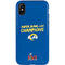 NFL Super Bowl LVI Champions Rams iPhone X Pro Case