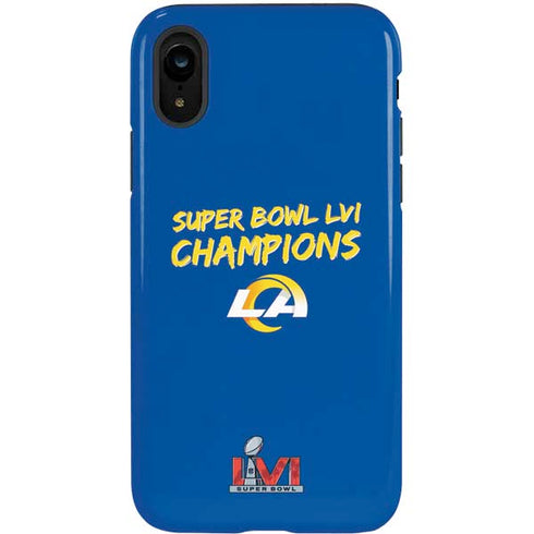 NFL Super Bowl LVI Champions Rams iPhone XR Pro Case