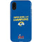 NFL Super Bowl LVI Champions Rams iPhone XR Pro Case