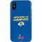 NFL Super Bowl LVI Champions Rams iPhone XS Pro Case