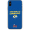 NFL Super Bowl LVI Champions Rams iPhone XS Skin