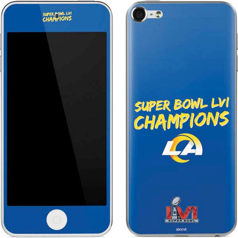 NFL Super Bowl LVI Champions Rams Apple iPod Skin