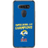 NFL Super Bowl LVI Champions Rams LG K51/Q51 Clear Case