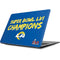 NFL Super Bowl LVI Champions Rams Apple MacBook Skin