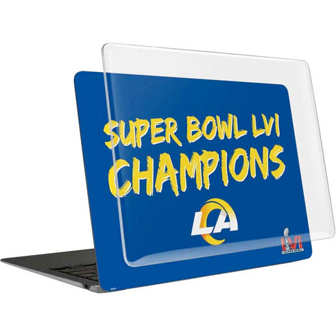 NFL Super Bowl LVI Champions Rams MacBook Air 13in M1 (2021) Case plus Skin