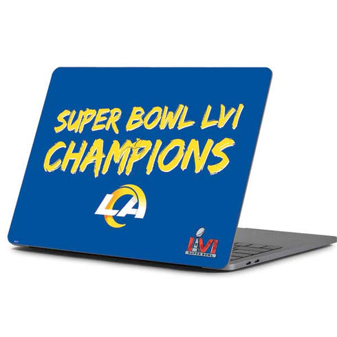 NFL Super Bowl LVI Champions Rams Apple MacBook Pro 13-inch Skin