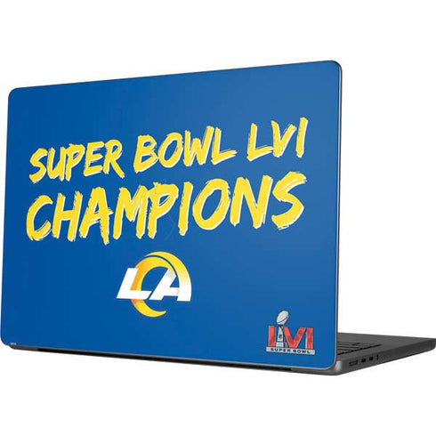 NFL Super Bowl LVI Champions Rams MacBook Pro 14in (2021-24) Skin
