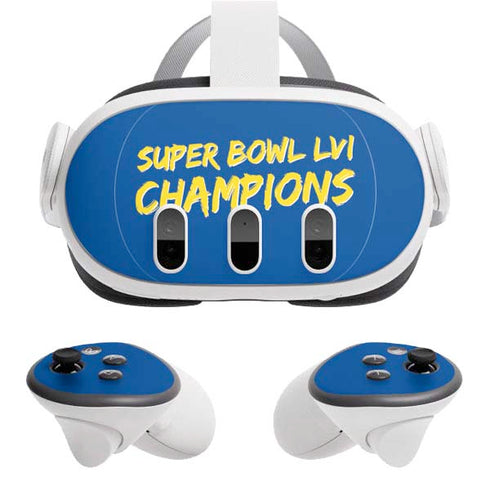 NFL Super Bowl LVI Champions Rams Meta Quest 3 Skin