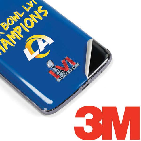 NFL Super Bowl LVI Champions Rams Moto E5 Plus Skin