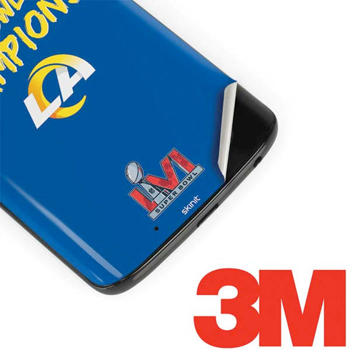 NFL Super Bowl LVI Champions Rams Moto G6 Skin