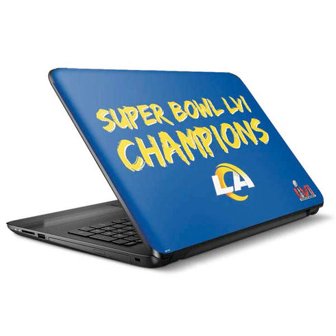NFL Super Bowl LVI Champions Rams HP Notebook Skin