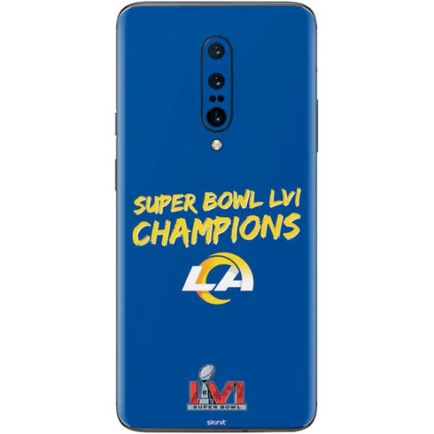NFL Super Bowl LVI Champions Rams OnePlus 7 Pro Skin