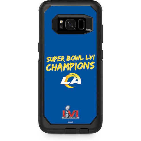 NFL Super Bowl LVI Champions Rams Otterbox Commuter Galaxy Skin