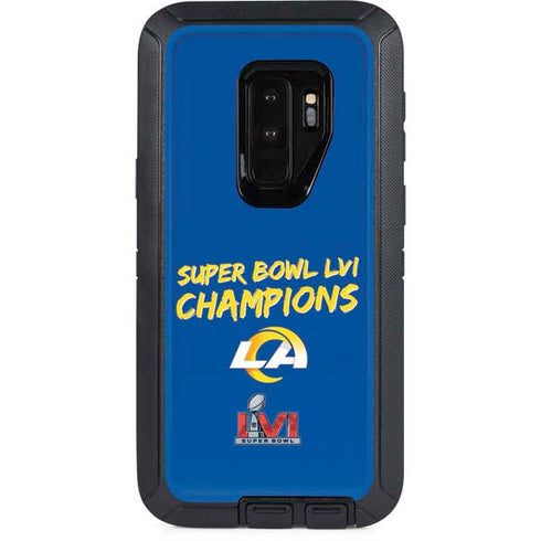 NFL Super Bowl LVI Champions Rams Otterbox Defender Galaxy Skin