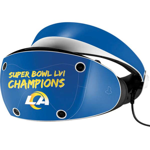 NFL Super Bowl LVI Champions Rams PlayStation VR2 Skin