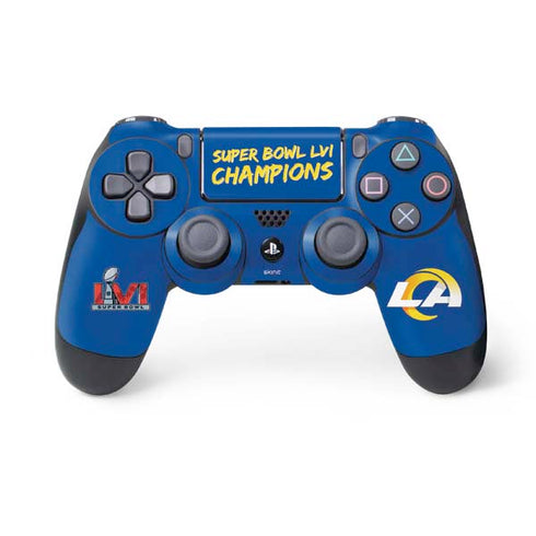 NFL Super Bowl LVI Champions Rams PS4 Controller Skin