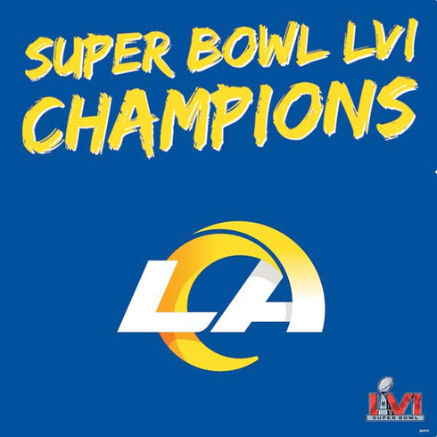 NFL Super Bowl LVI Champions Rams PS4 Slim Skin