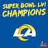 NFL Super Bowl LVI Champions Rams PS4 Slim Skin