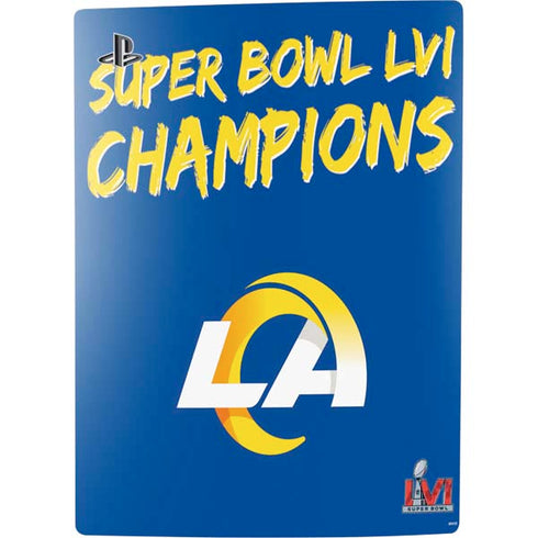 NFL Super Bowl LVI Champions Rams PS5 Bundle Skin