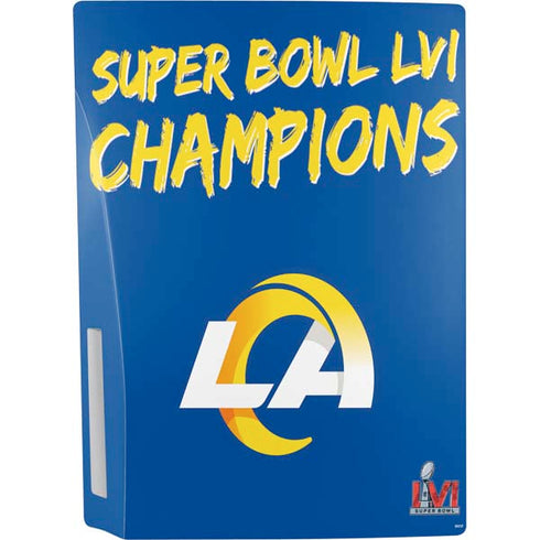NFL Super Bowl LVI Champions Rams PS5 Bundle Skin