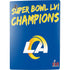 NFL Super Bowl LVI Champions Rams PS5 Console Skin