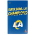 NFL Super Bowl LVI Champions Rams PS5 Slim Disk Console Skin